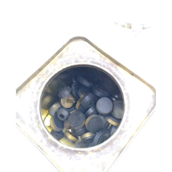 Vintage Golden State Can For Faucet Washers Advertising with some washers READ - Picture 4 of 9